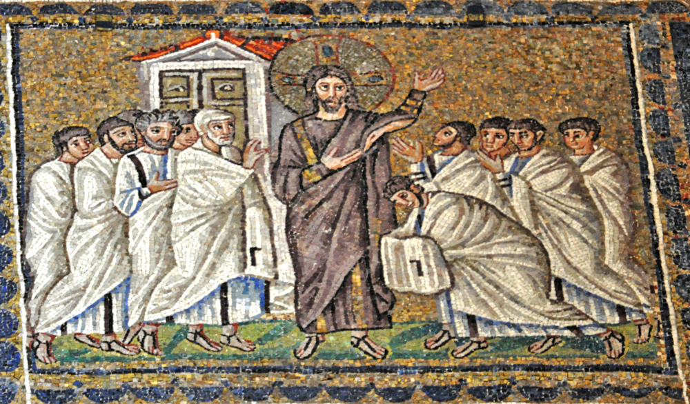 The Sant'Apollinare in Classe Passion Cycle Jesus Appears to the Apostles